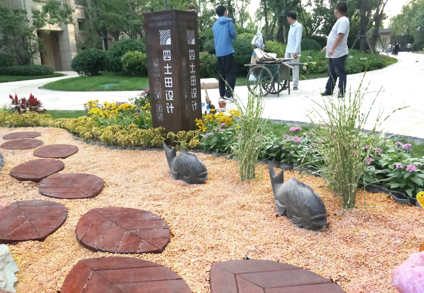 庭院景观-别墅花园设计公司-企业景观-北京庭院绿化-露台景观